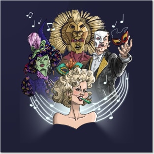 Musicals Posters and Art